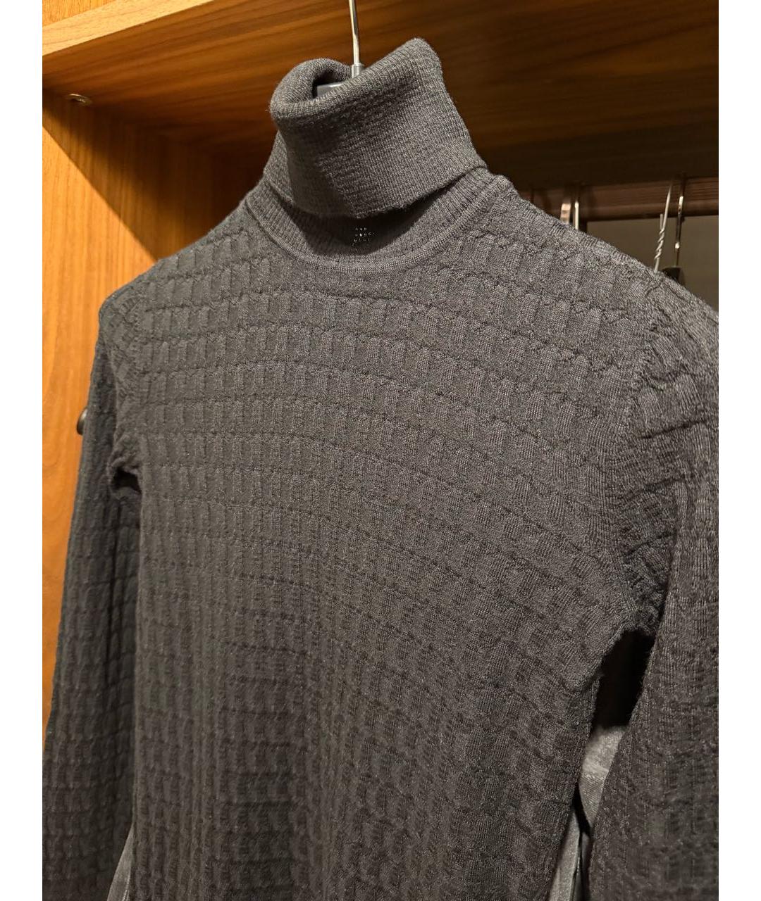 M MISSONI Черная шерстяная водолазка, фото 3