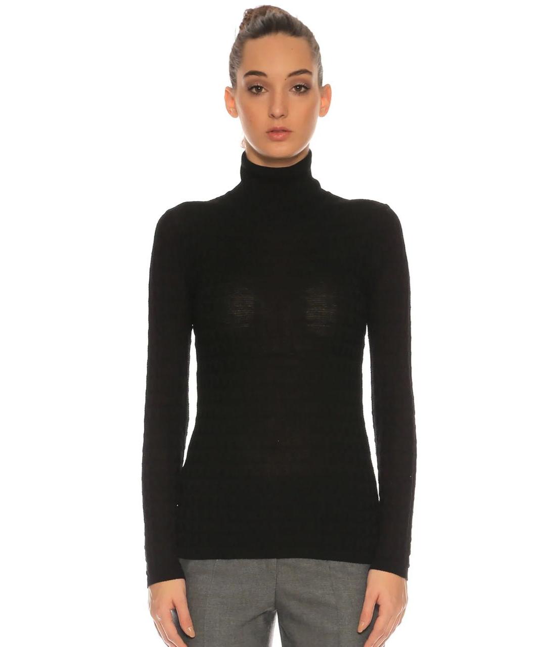 M MISSONI Черная шерстяная водолазка, фото 8