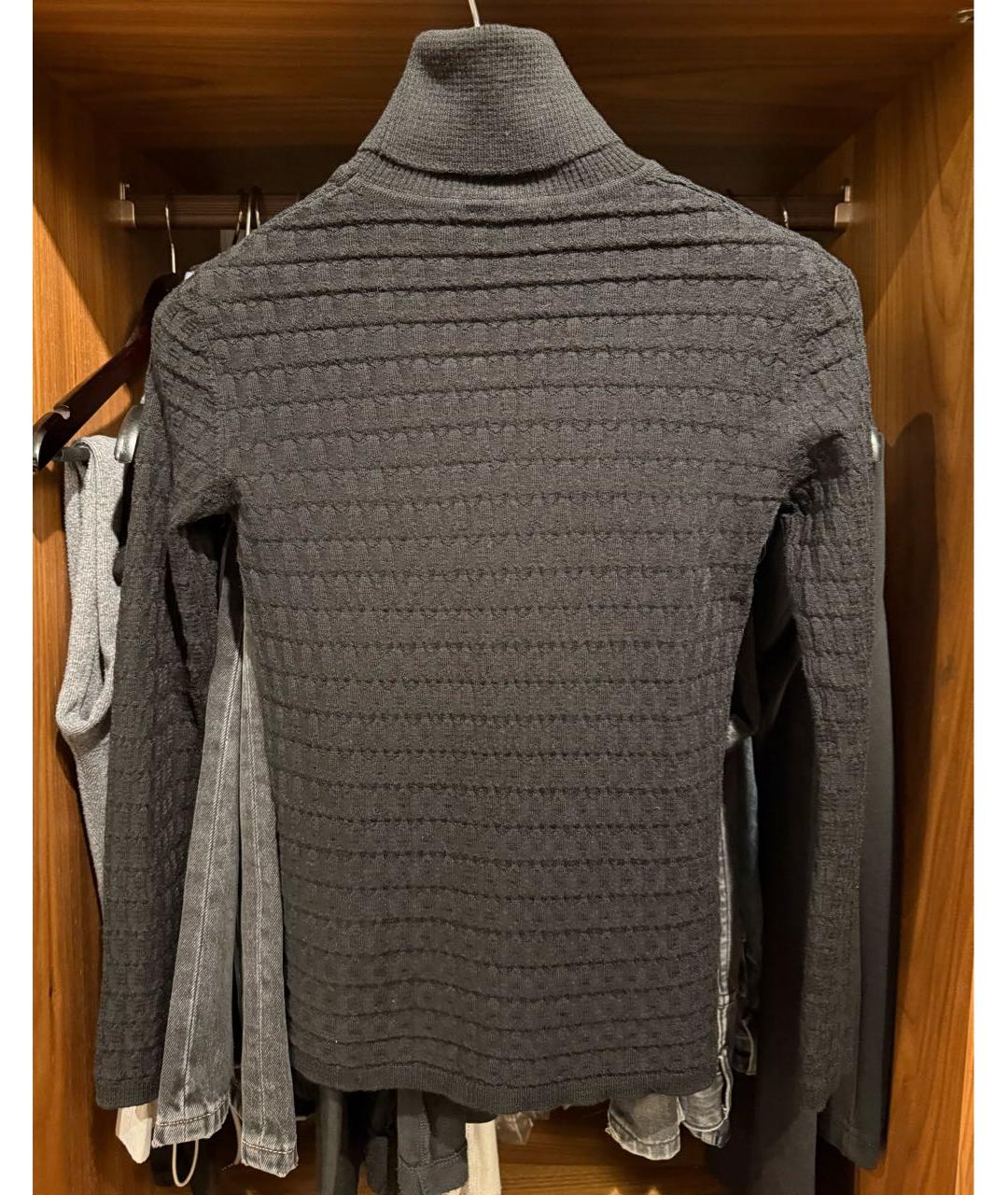 M MISSONI Черная шерстяная водолазка, фото 2