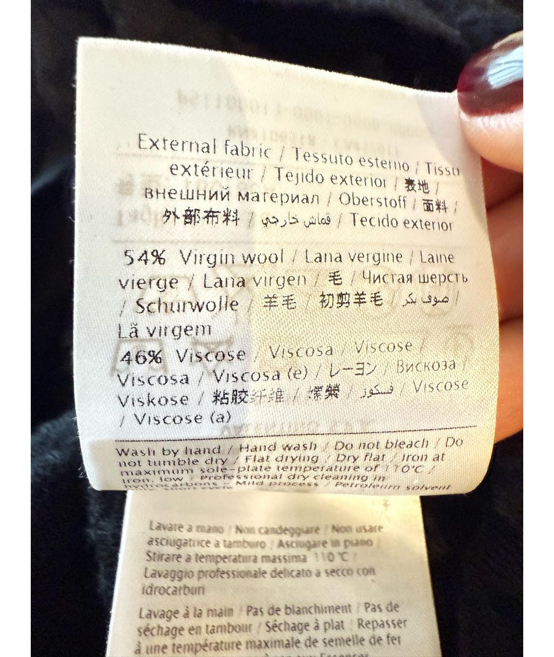 M MISSONI Черная шерстяная водолазка, фото 6