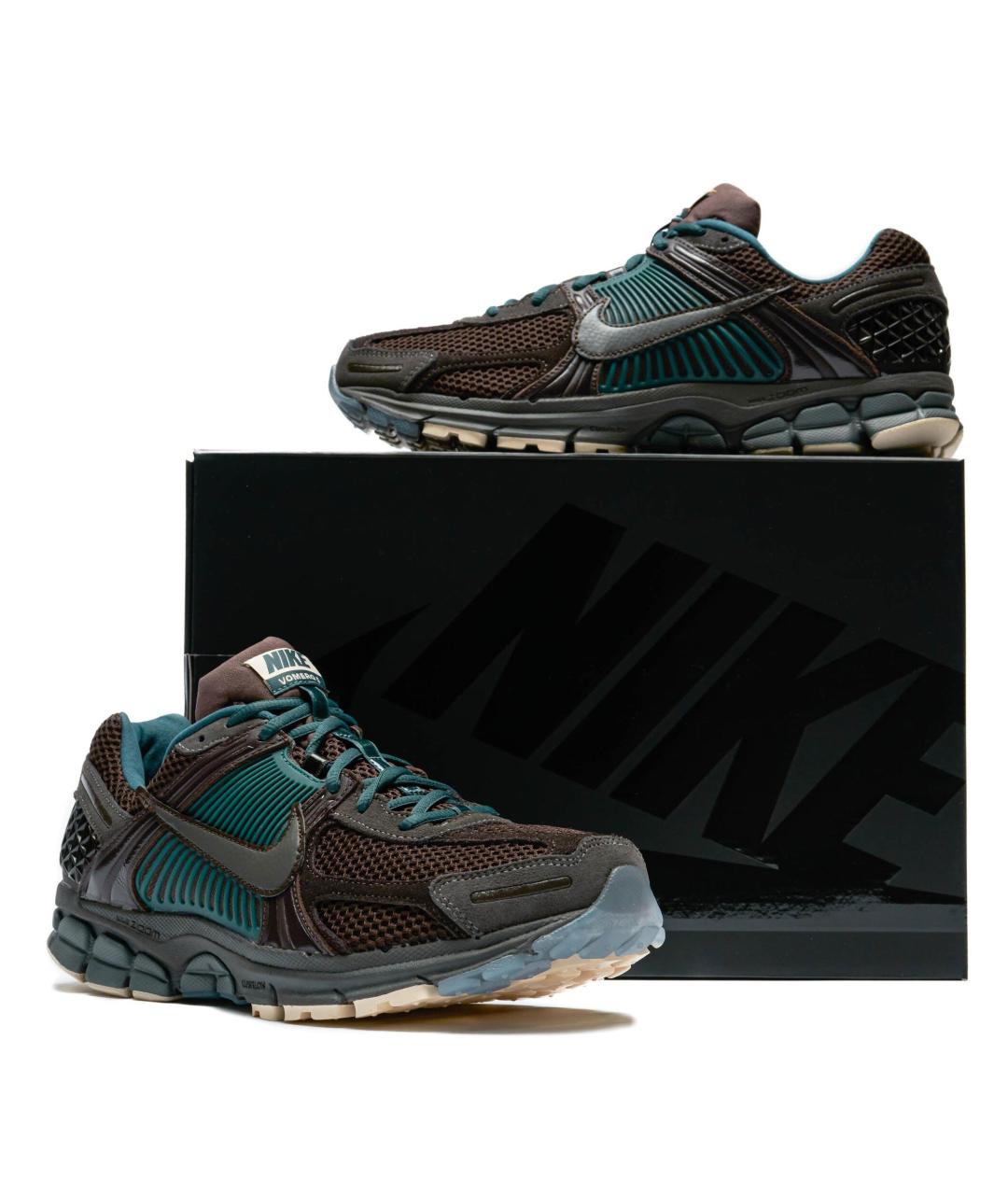 NIKE Коричневые низкие кроссовки / кеды, фото 7