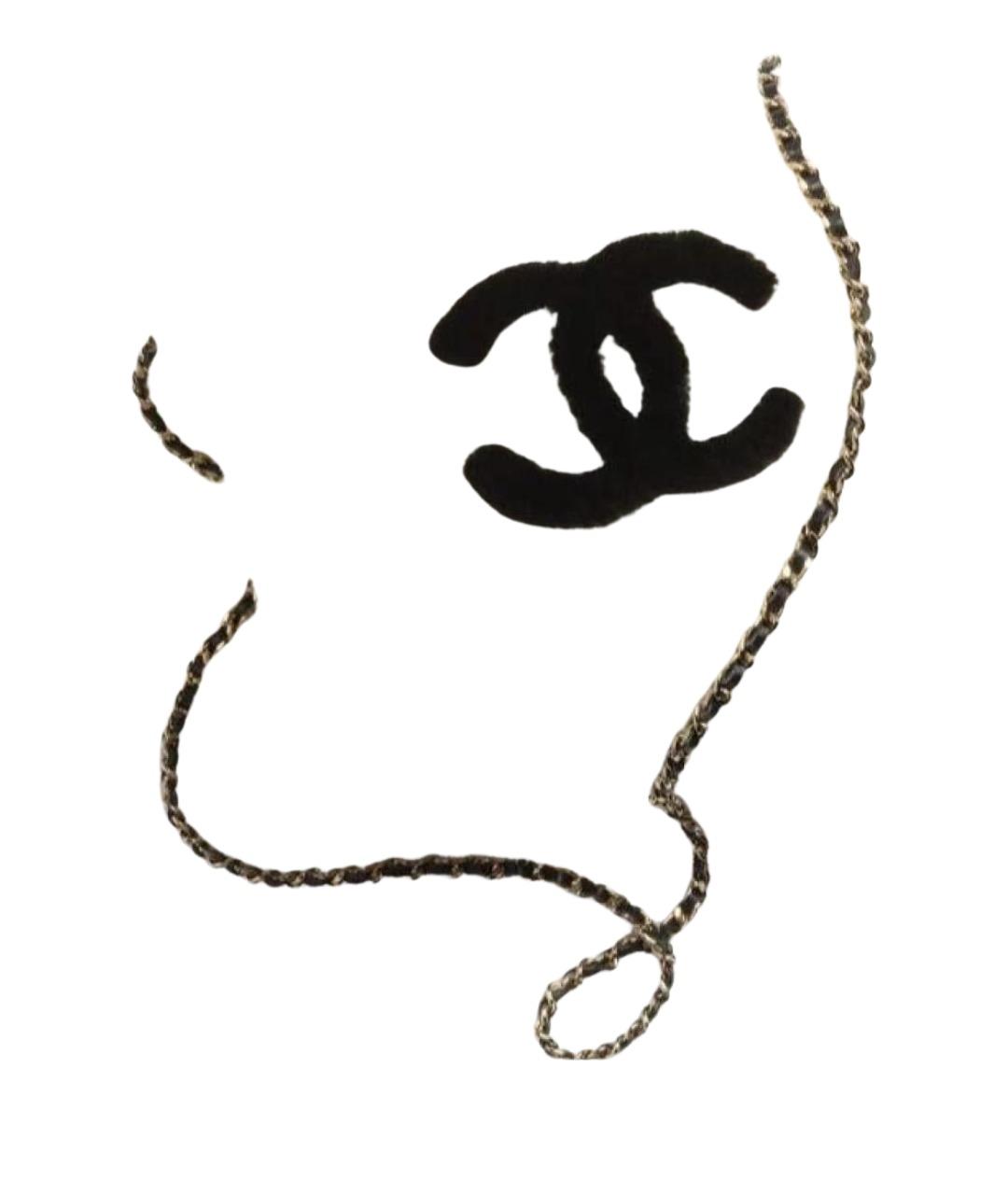 CHANEL Белые шерстяные варежки, фото 2