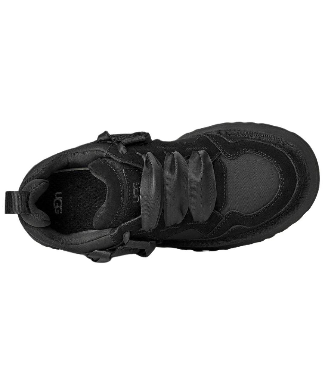 UGG AUSTRALIA Черные нубуковые кроссовки, фото 5