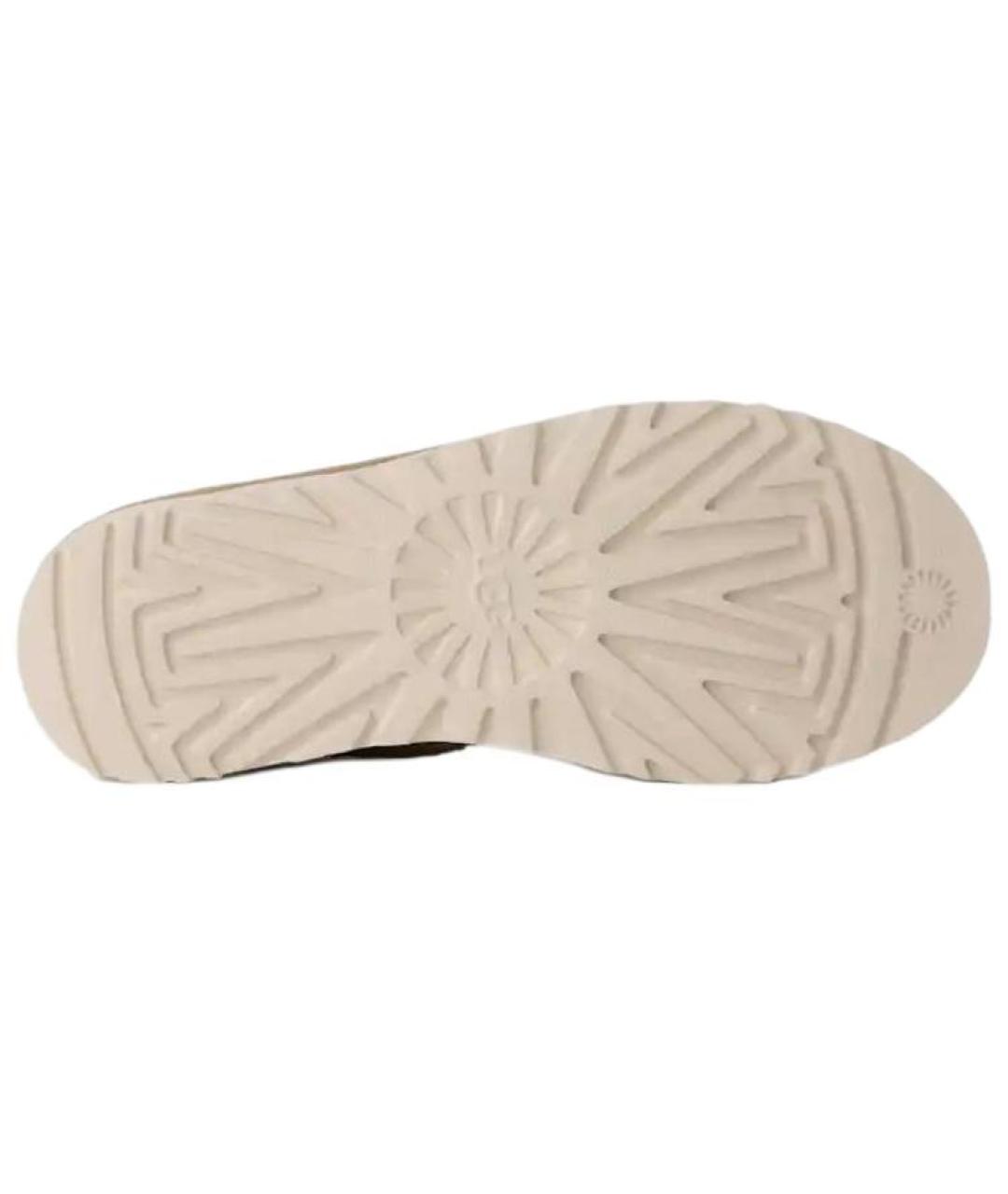 UGG AUSTRALIA Бежевые замшевые ботинки, фото 6