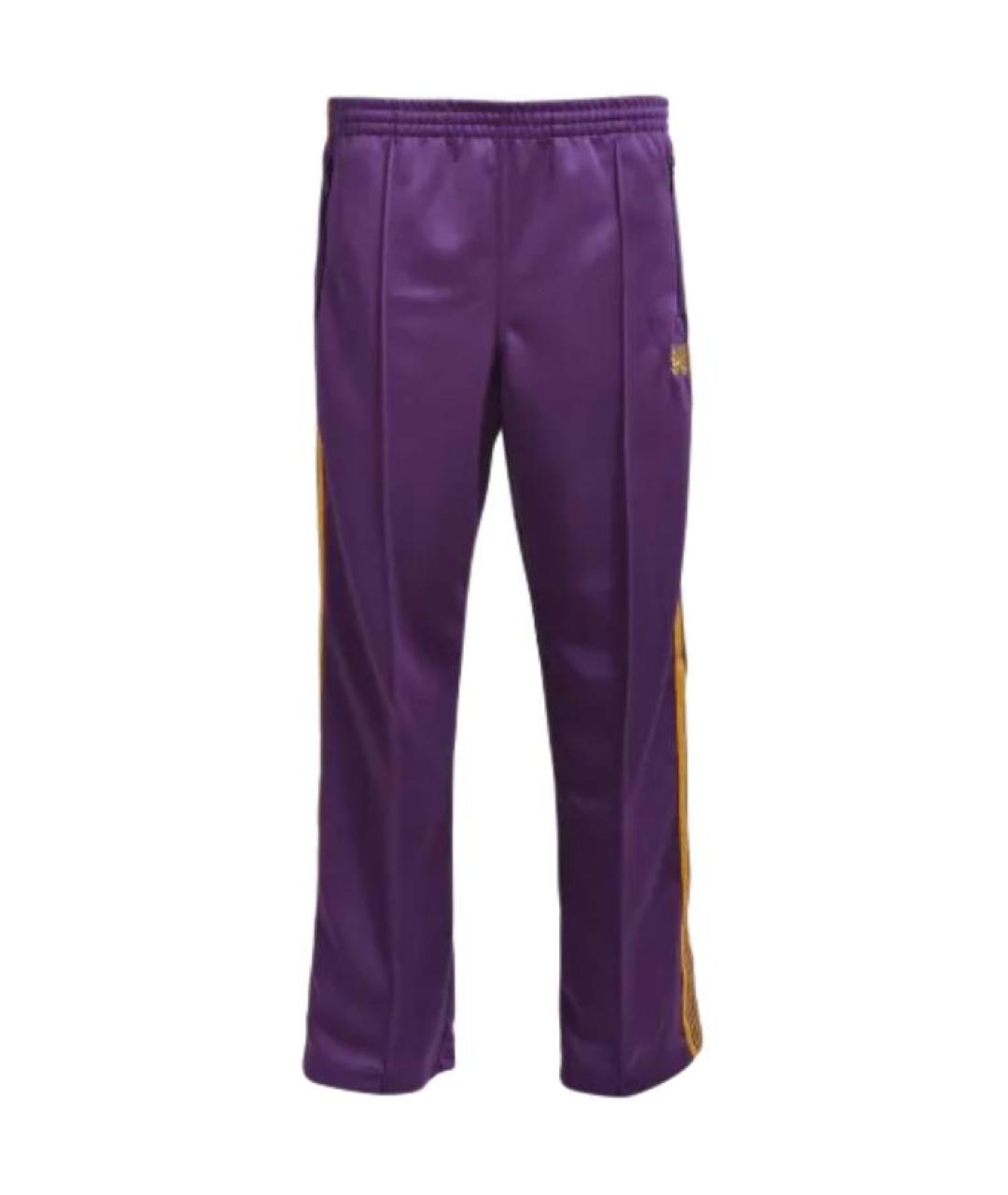 NEEDLES Фиолетовые повседневные брюки, фото 1