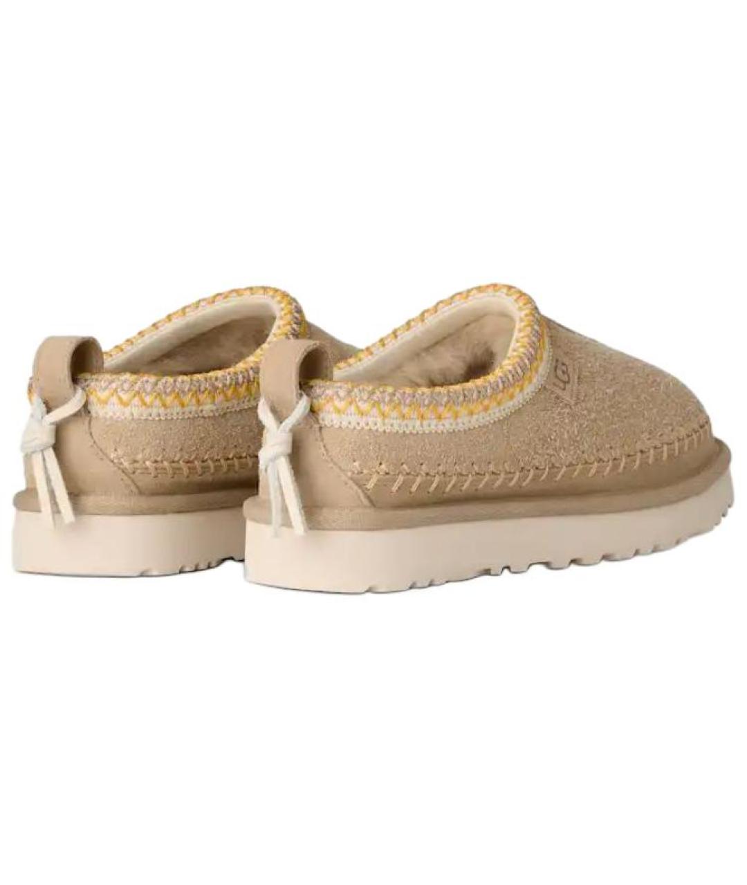 UGG AUSTRALIA Бежевые нубуковые ботинки, фото 4
