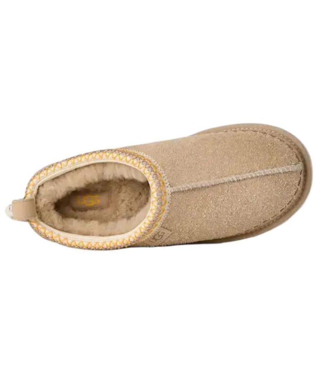UGG AUSTRALIA Бежевые нубуковые ботинки, фото 5