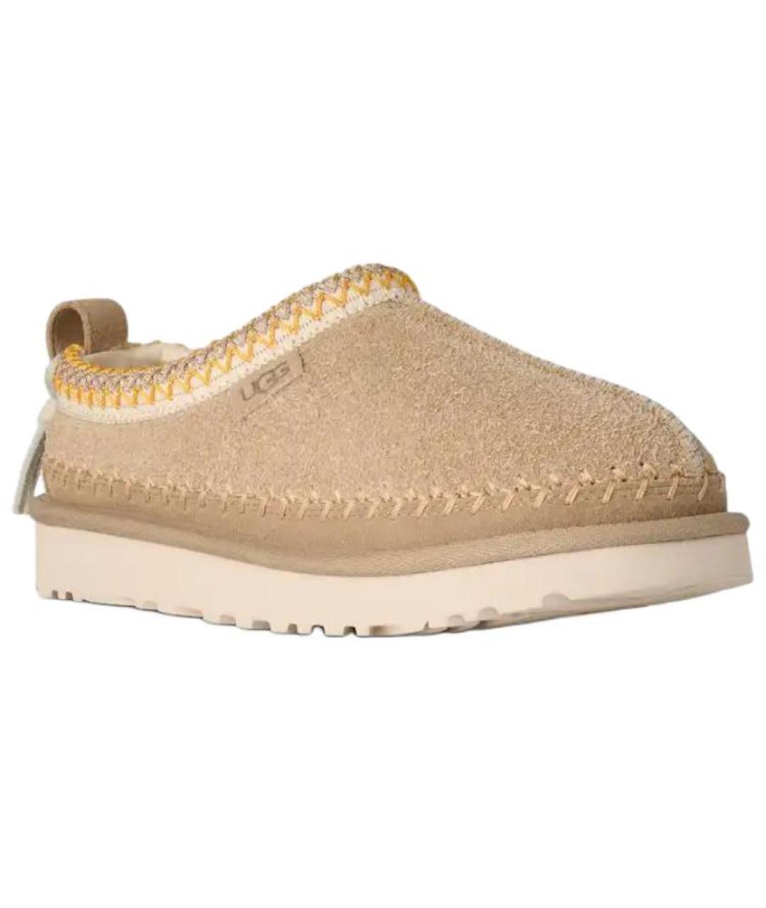 UGG AUSTRALIA Бежевые нубуковые ботинки, фото 3