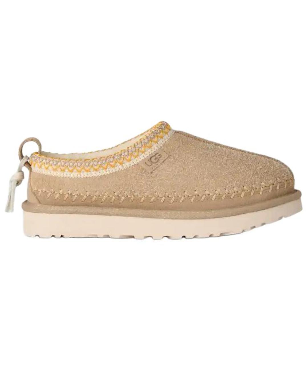 UGG AUSTRALIA Бежевые нубуковые ботинки, фото 1