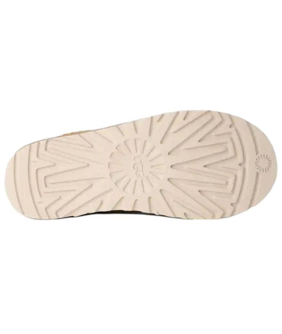 UGG AUSTRALIA Бежевые нубуковые ботинки, фото 6