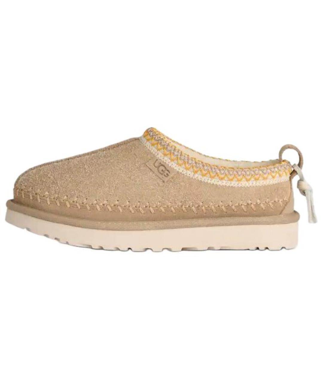 UGG AUSTRALIA Бежевые нубуковые ботинки, фото 2