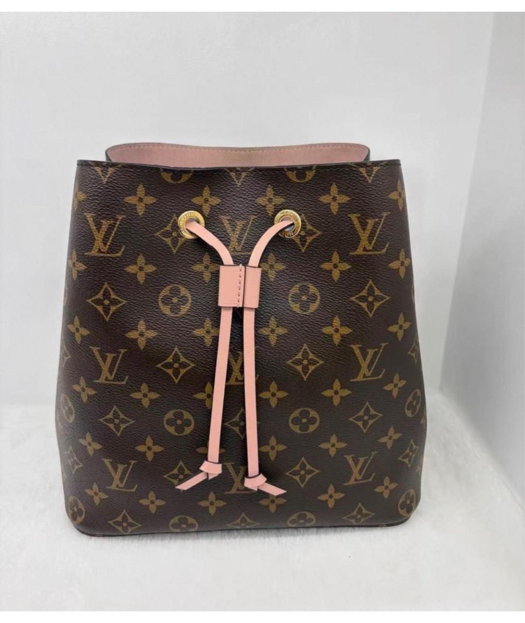 LOUIS VUITTON Коричневая сумка через плечо, фото 5