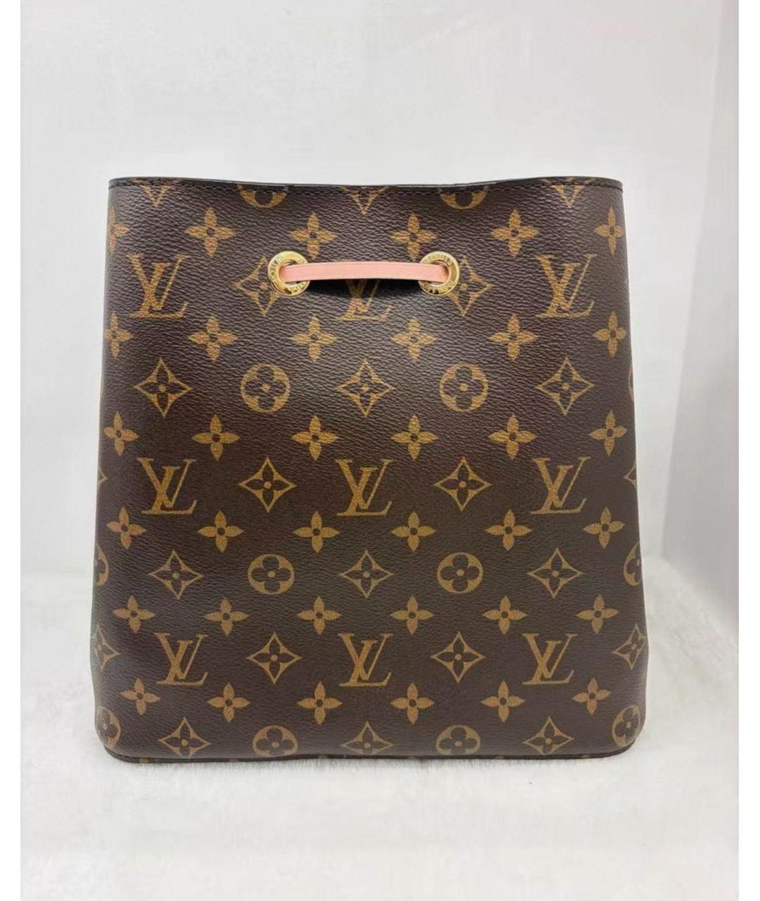 LOUIS VUITTON Коричневая сумка через плечо, фото 3