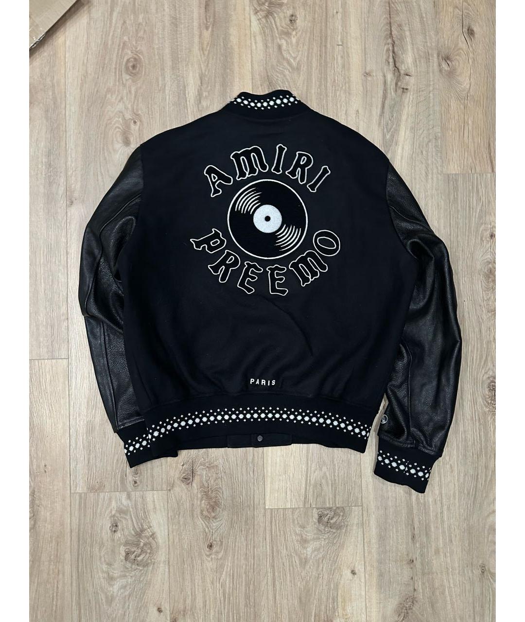 AMIRI Черная шерстяная куртка, фото 2
