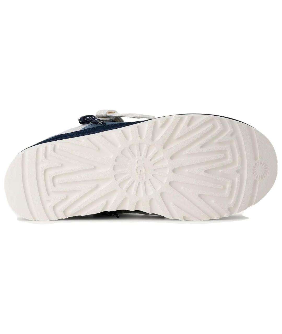 UGG AUSTRALIA Синие замшевые низкие кроссовки / кеды, фото 6