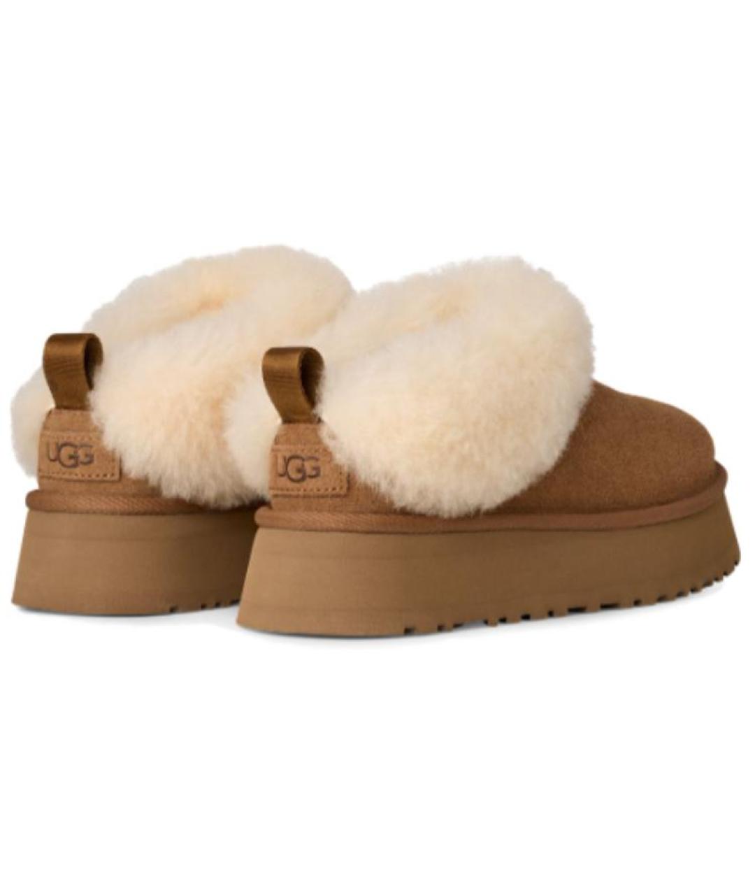 UGG AUSTRALIA Коричневые замшевые ботинки, фото 4