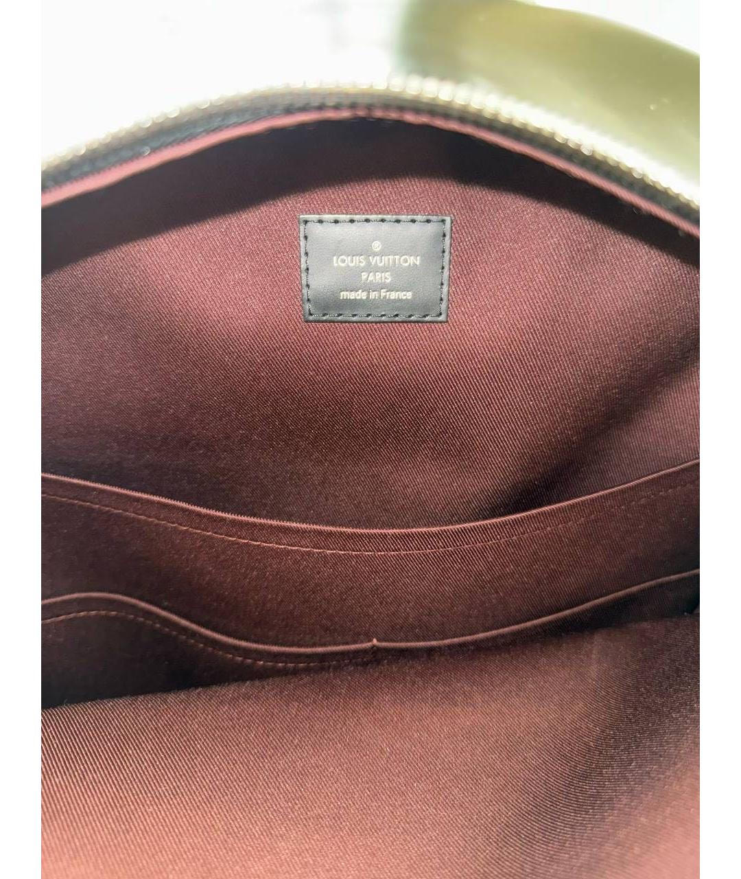 LOUIS VUITTON Бордовый рюкзак, фото 4