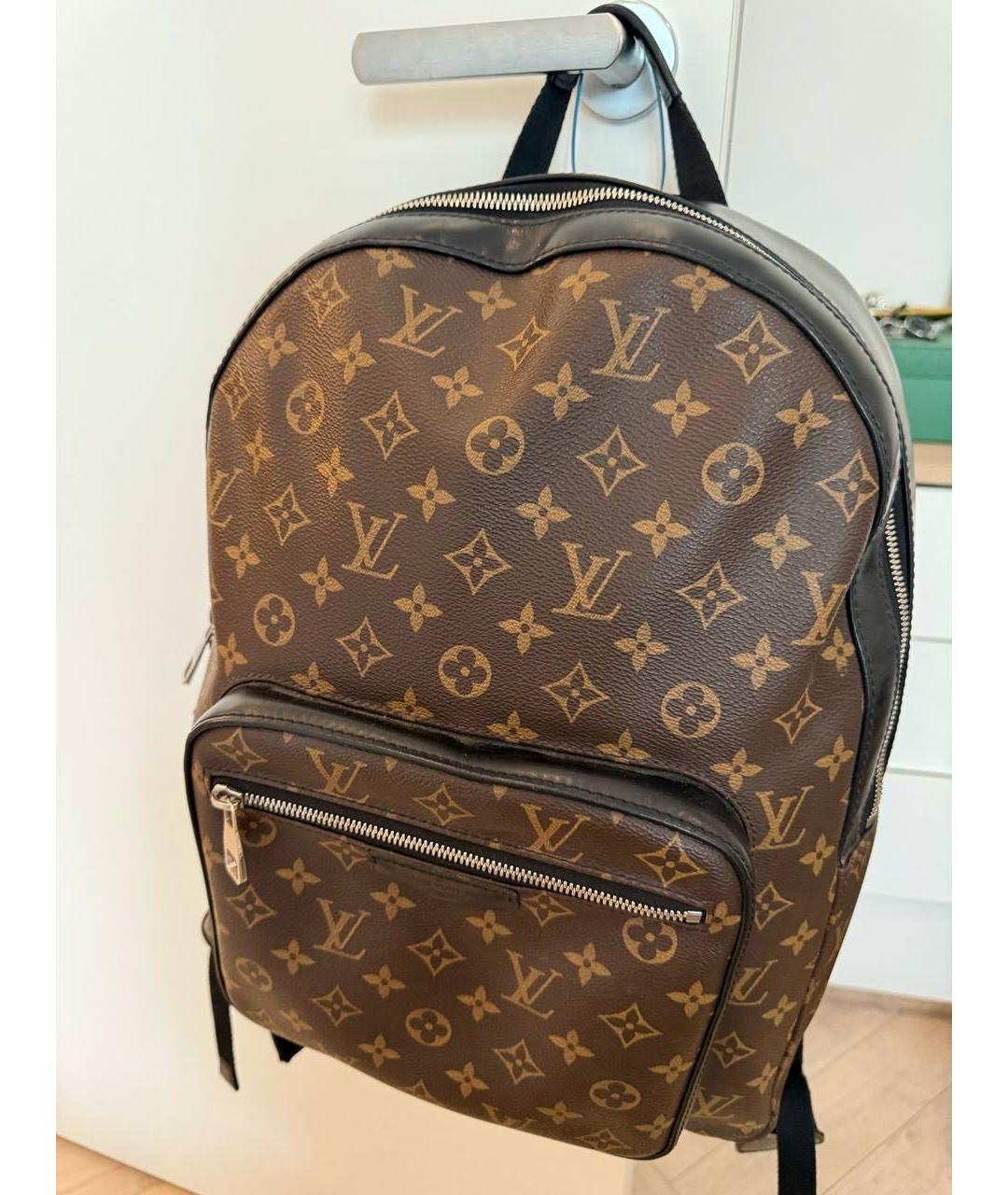 LOUIS VUITTON Бордовый рюкзак, фото 2
