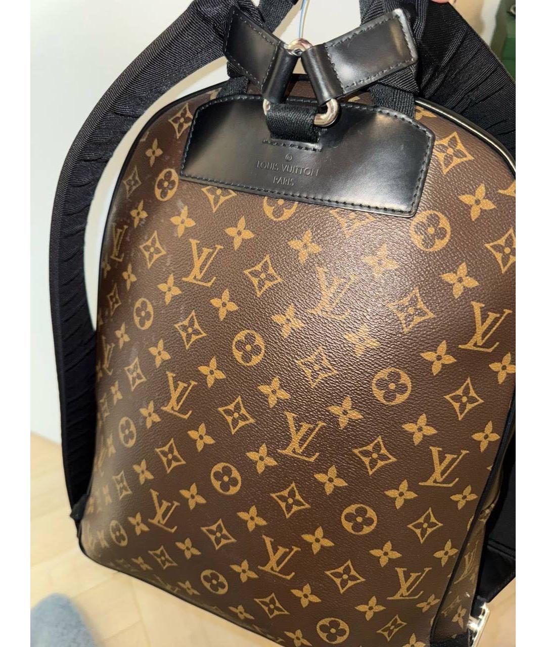 LOUIS VUITTON Бордовый рюкзак, фото 3
