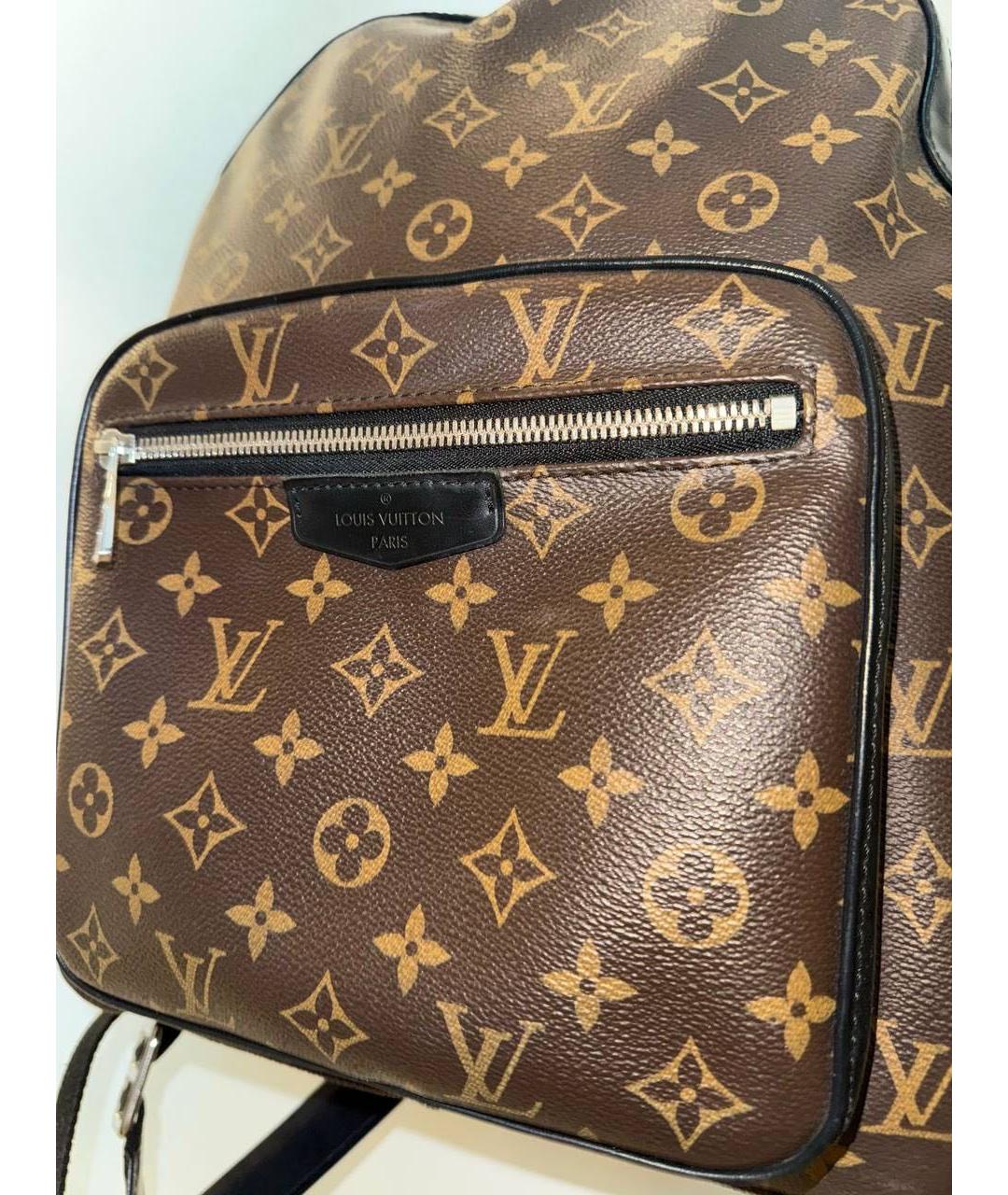 LOUIS VUITTON Бордовый рюкзак, фото 5