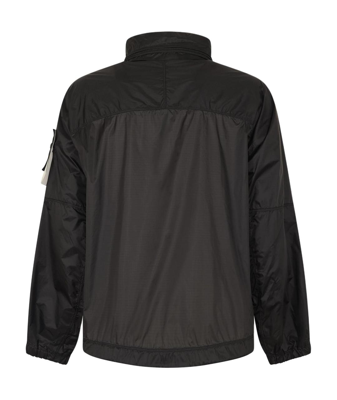 STONE ISLAND Черная куртка, фото 2