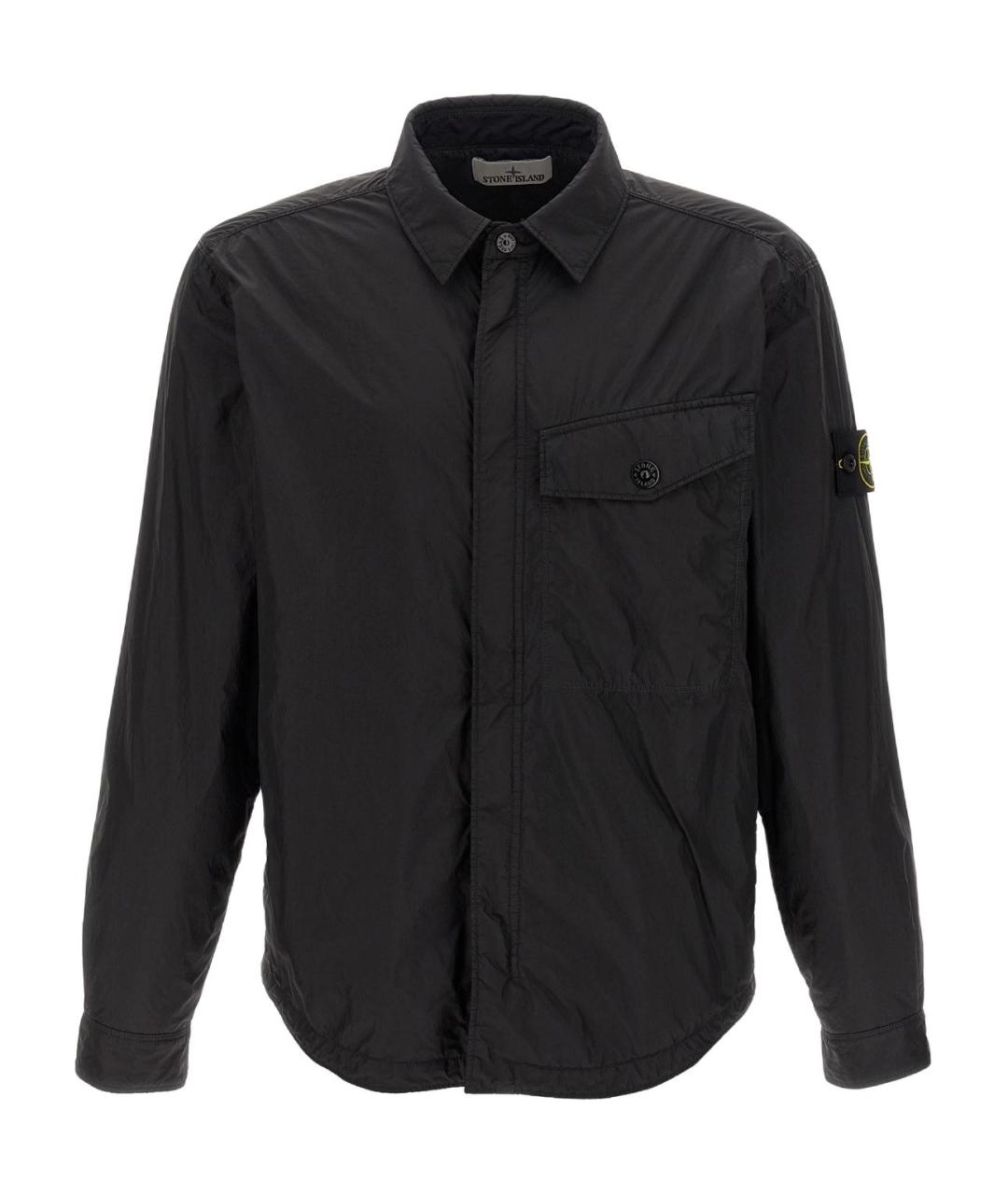 STONE ISLAND Черная куртка, фото 1