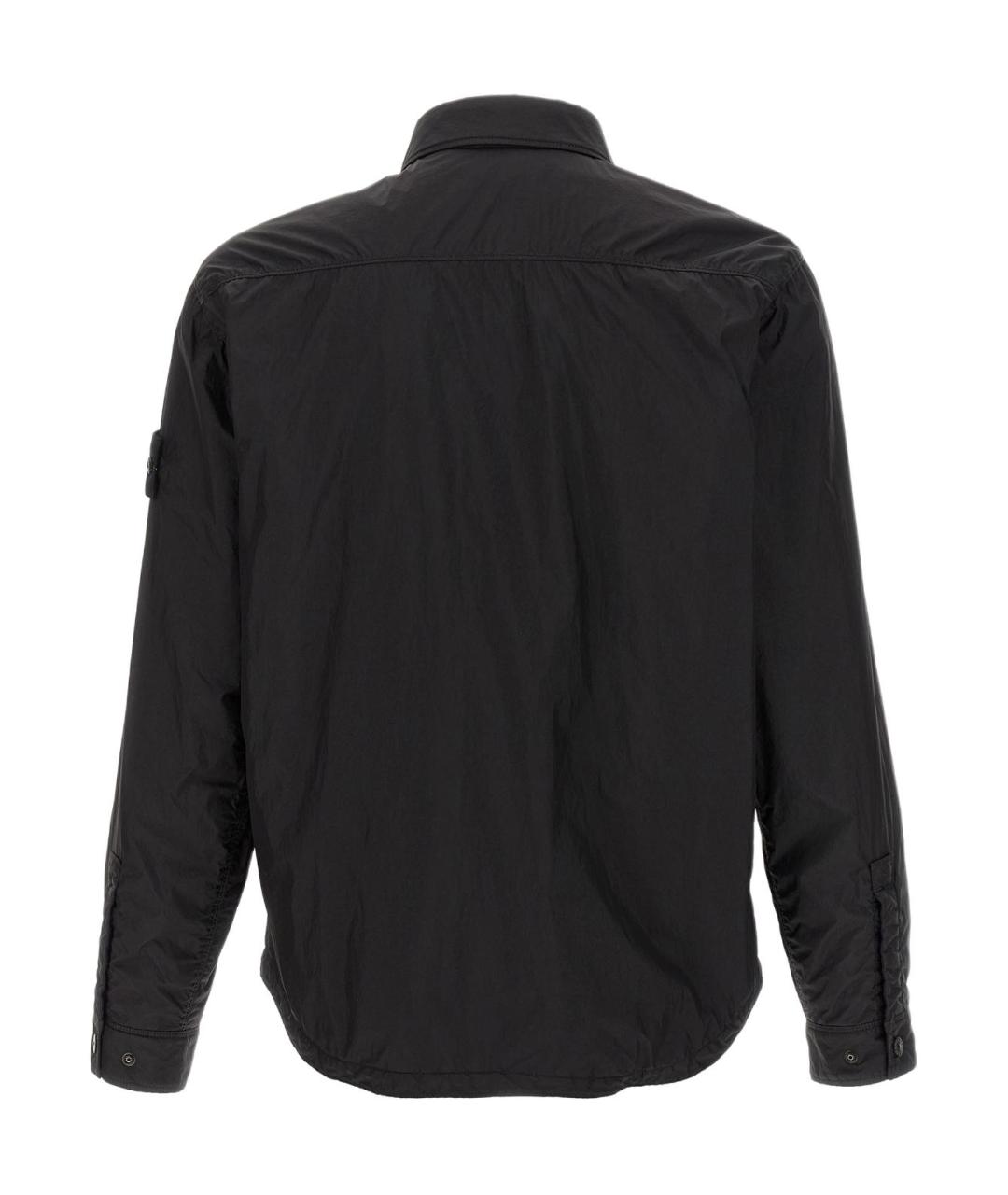 STONE ISLAND Черная куртка, фото 2