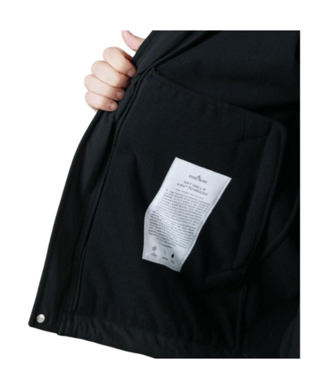 STONE ISLAND Темно-синяя куртка, фото 5