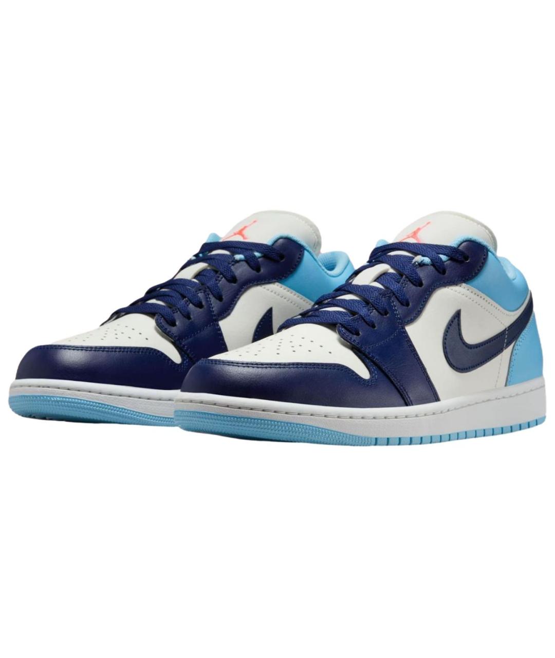 JORDAN Мульти кожаные высокие кроссовки / кеды, фото 3