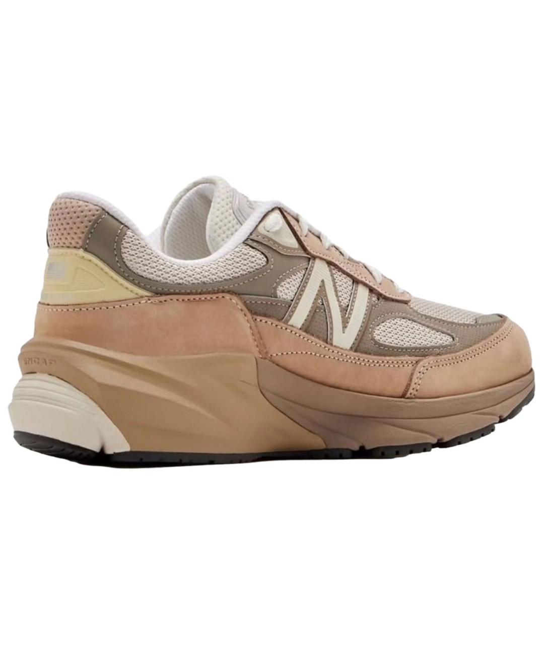 NEW BALANCE Коричневые замшевые кроссовки, фото 3