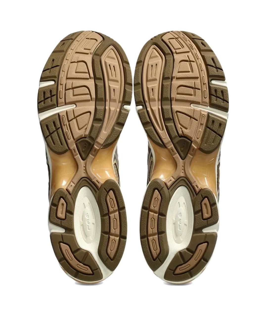 ASICS Коричневые текстильные кроссовки, фото 7