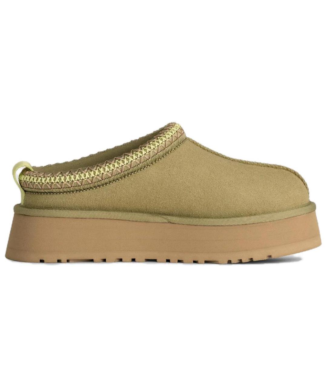 UGG AUSTRALIA Зеленые замшевые ботинки, фото 3