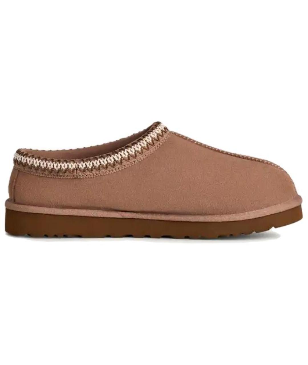 UGG AUSTRALIA Коричневые замшевые низкие ботинки, фото 2