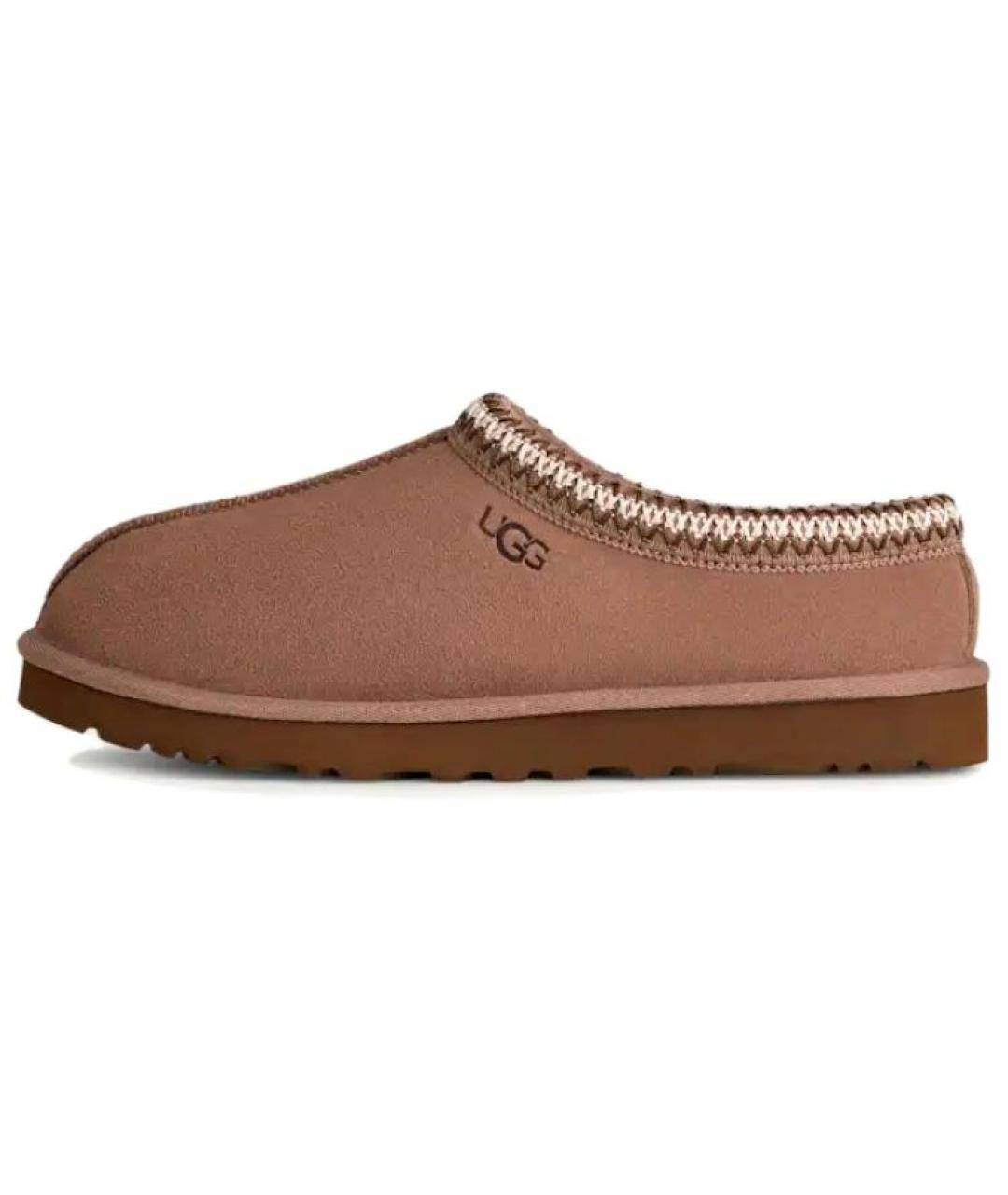 UGG AUSTRALIA Коричневые замшевые низкие ботинки, фото 7