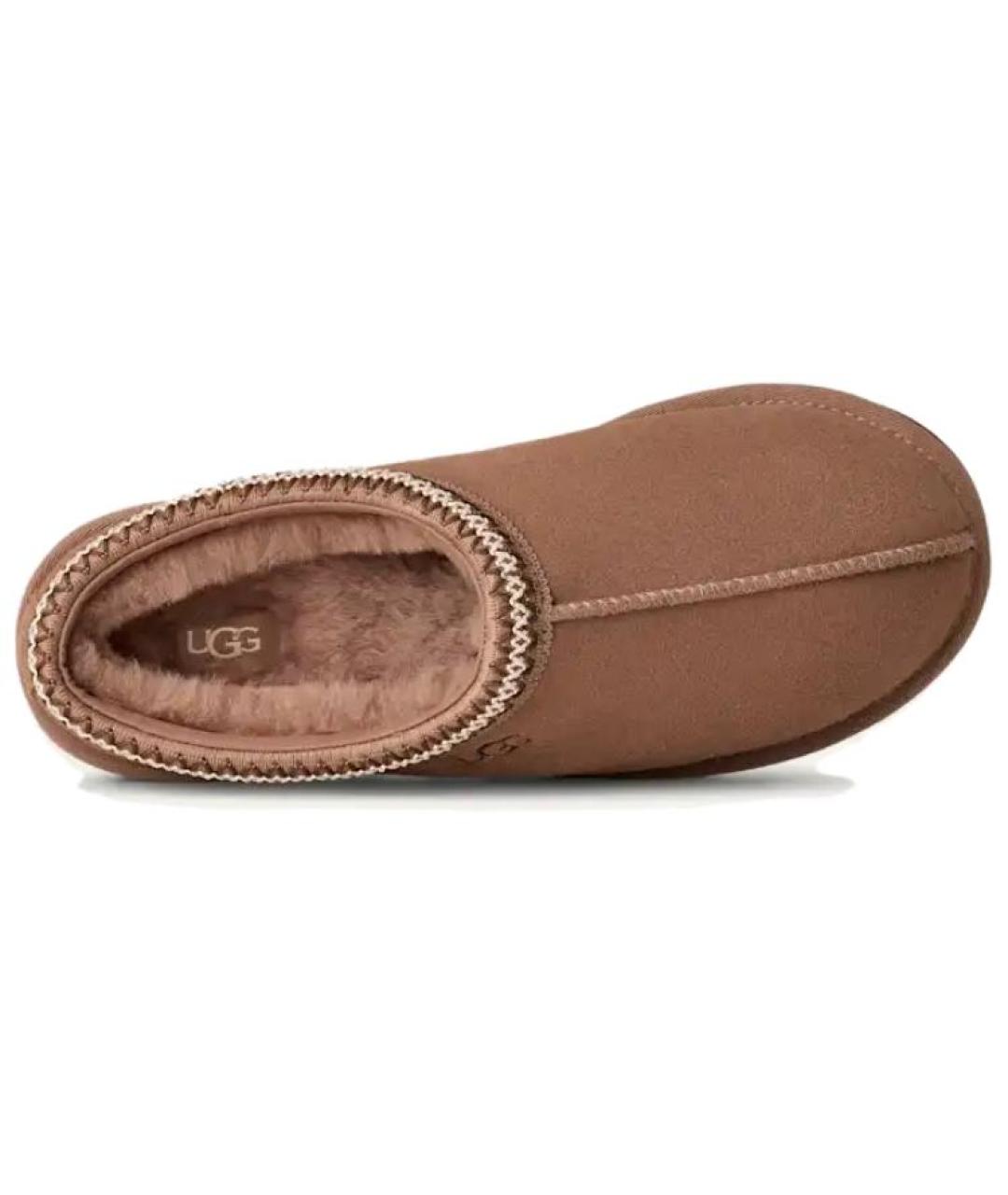 UGG AUSTRALIA Коричневые замшевые низкие ботинки, фото 5