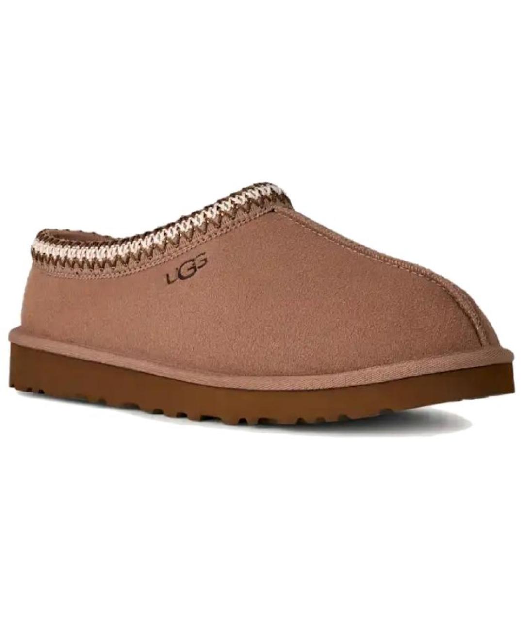 UGG AUSTRALIA Коричневые замшевые низкие ботинки, фото 3