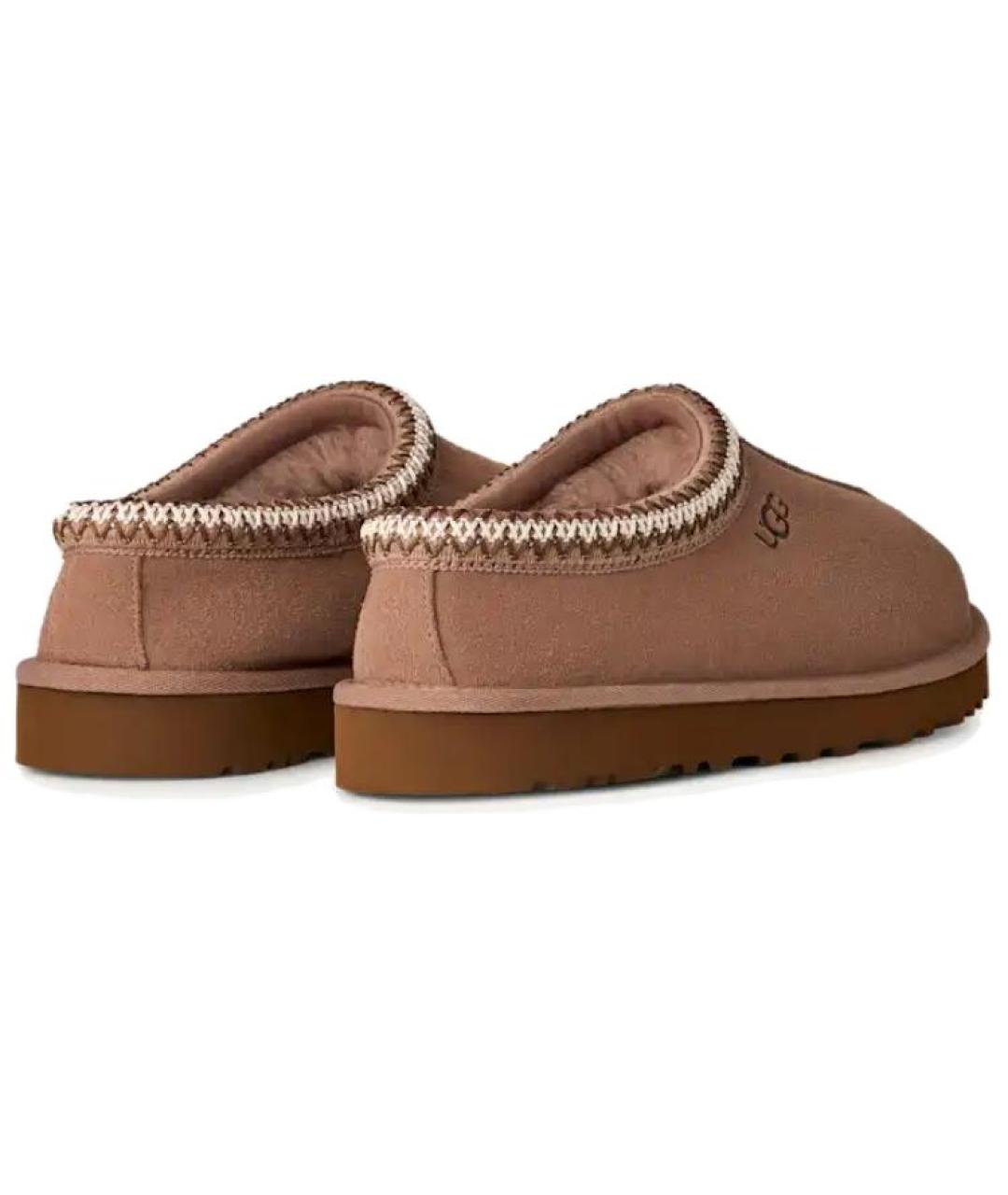 UGG AUSTRALIA Коричневые замшевые низкие ботинки, фото 4