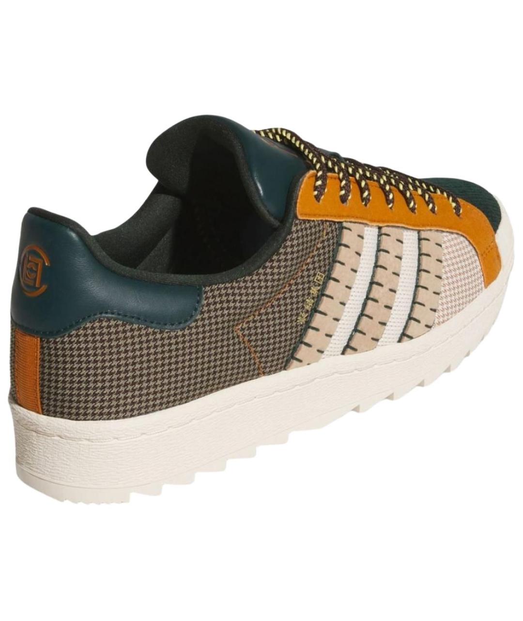 ADIDAS Бежевые кеды, фото 3