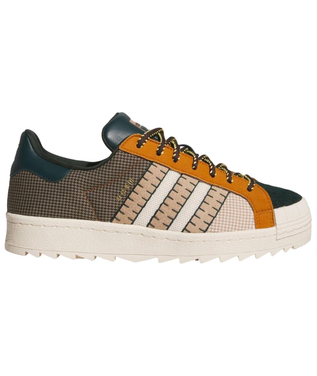 ADIDAS Бежевые кеды, фото 1