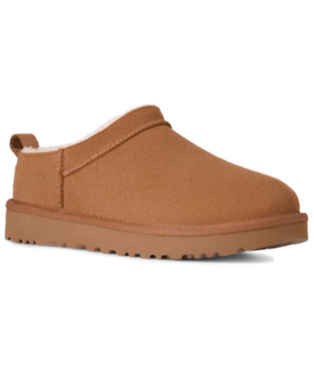 UGG AUSTRALIA Коричневые замшевые ботинки, фото 3