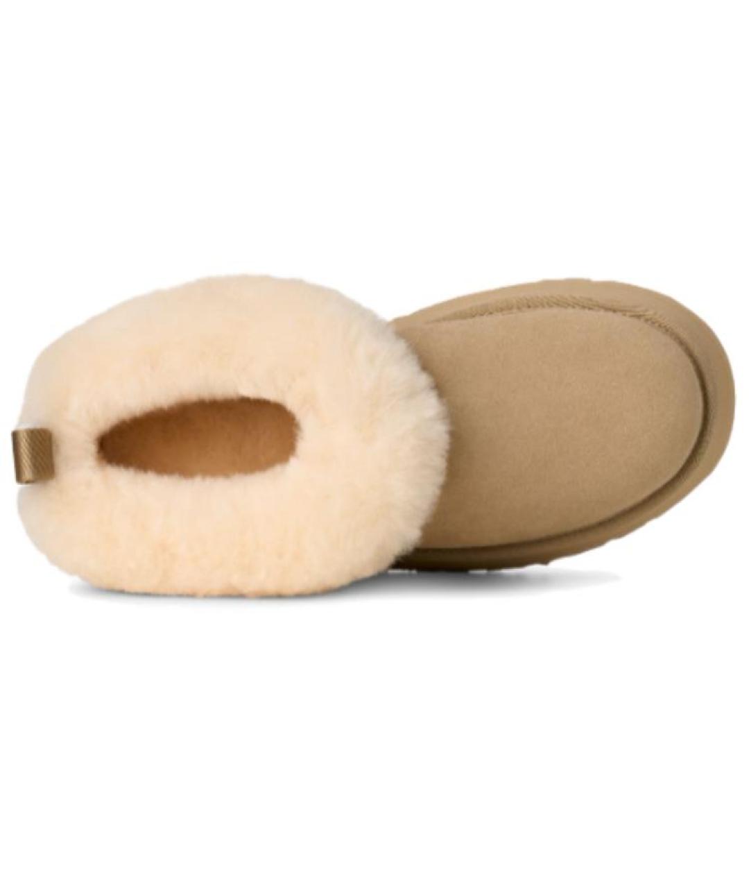 UGG AUSTRALIA Бежевые замшевые ботинки, фото 5