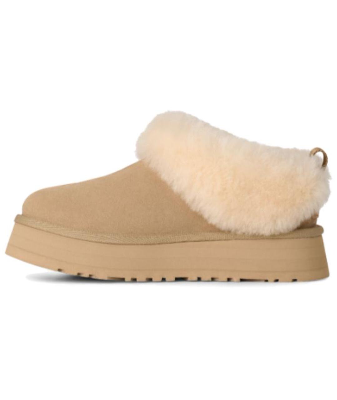 UGG AUSTRALIA Бежевые замшевые ботинки, фото 2