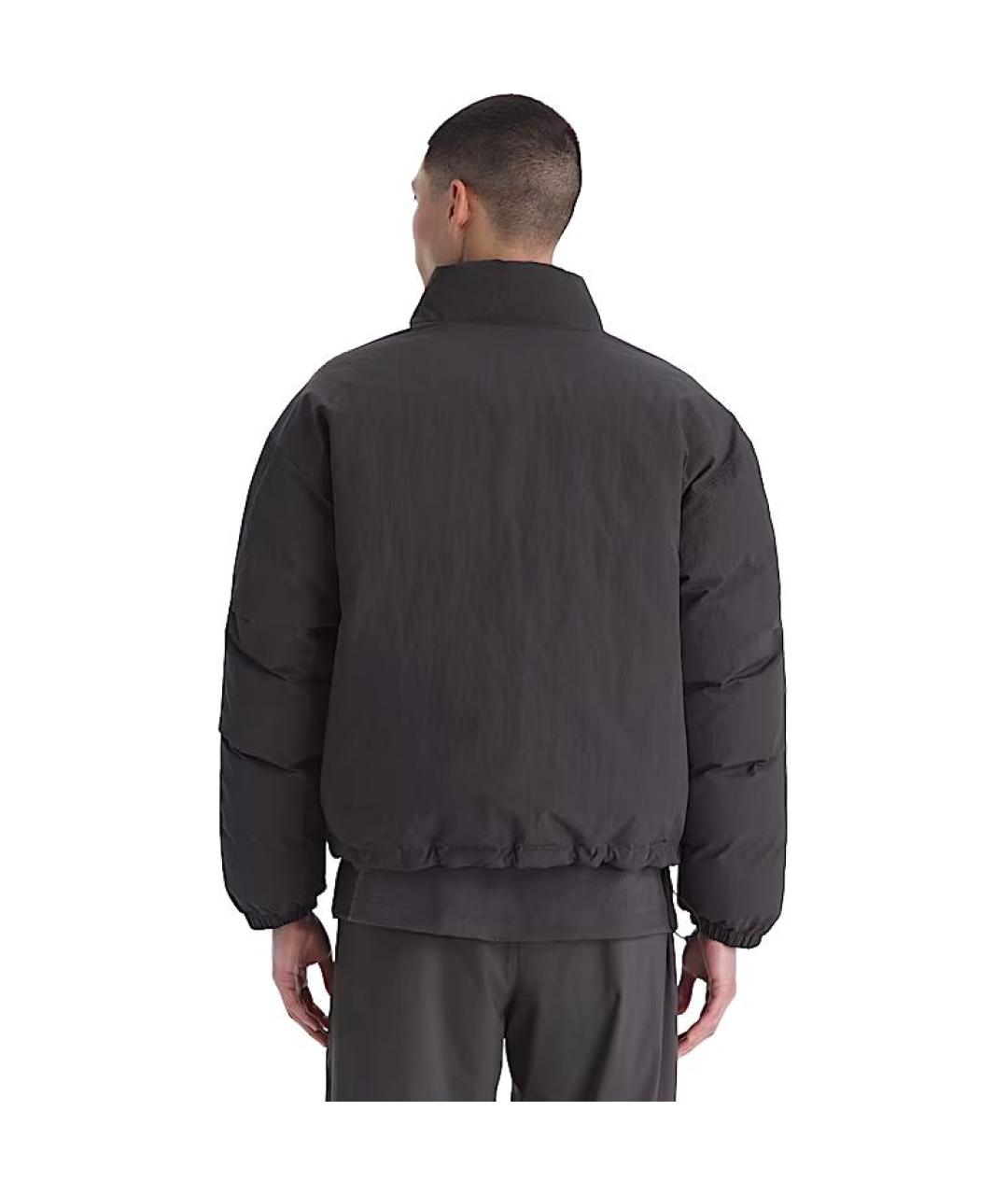 THE NORTH FACE Черный полиамидовый пуховик, фото 4