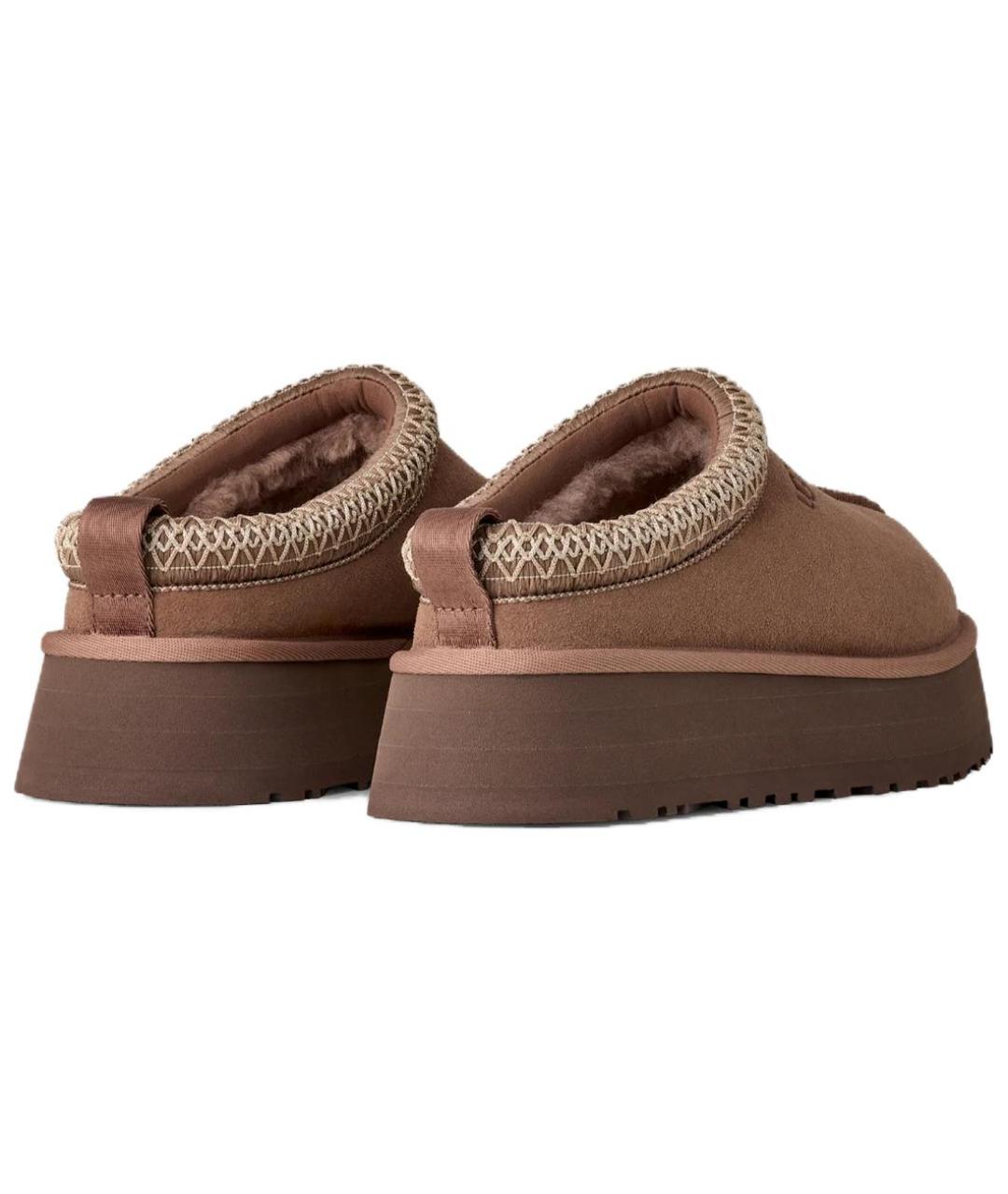 UGG AUSTRALIA Коричневые замшевые ботинки, фото 4