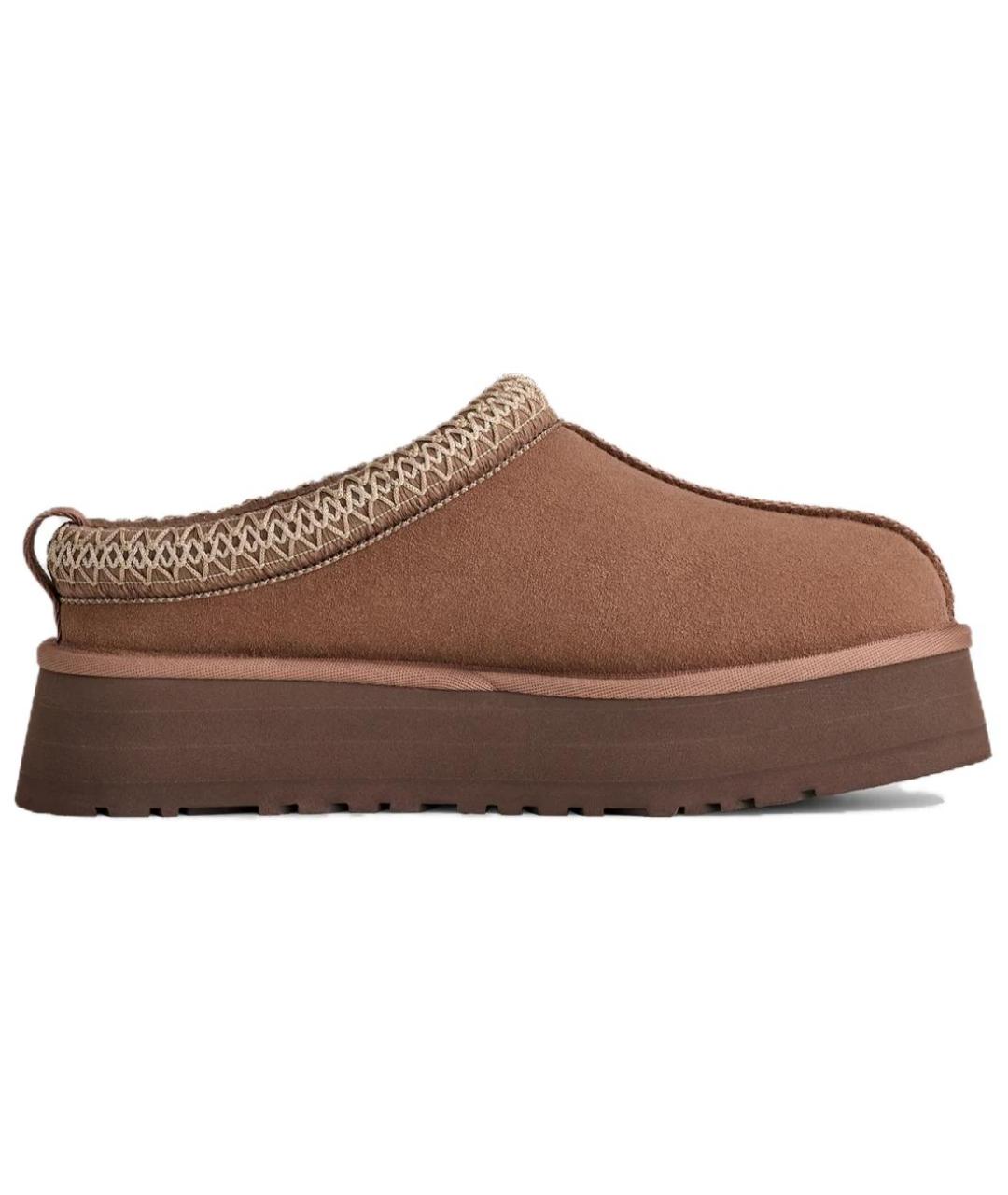 UGG AUSTRALIA Коричневые замшевые ботинки, фото 2