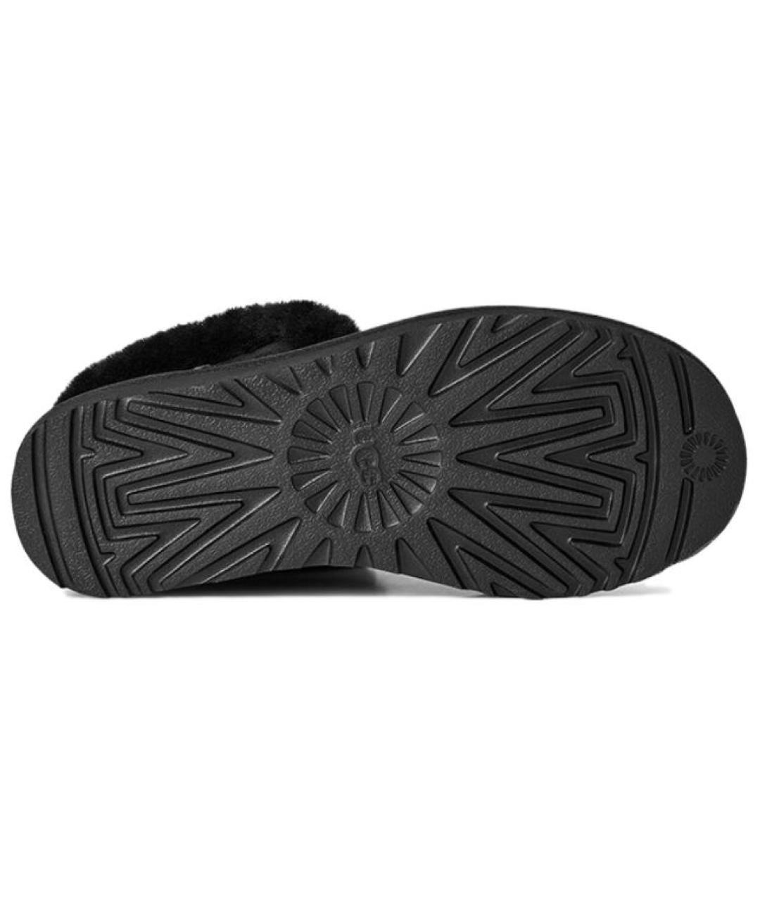 UGG AUSTRALIA Черные замшевые ботинки, фото 7