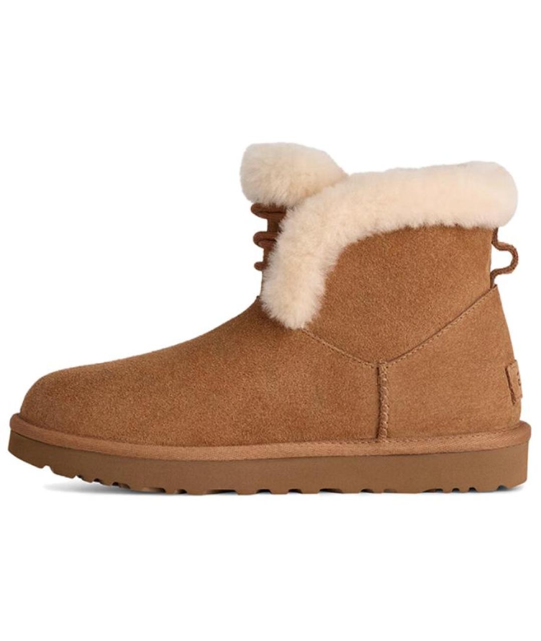 UGG AUSTRALIA Коричневые замшевые ботинки, фото 2