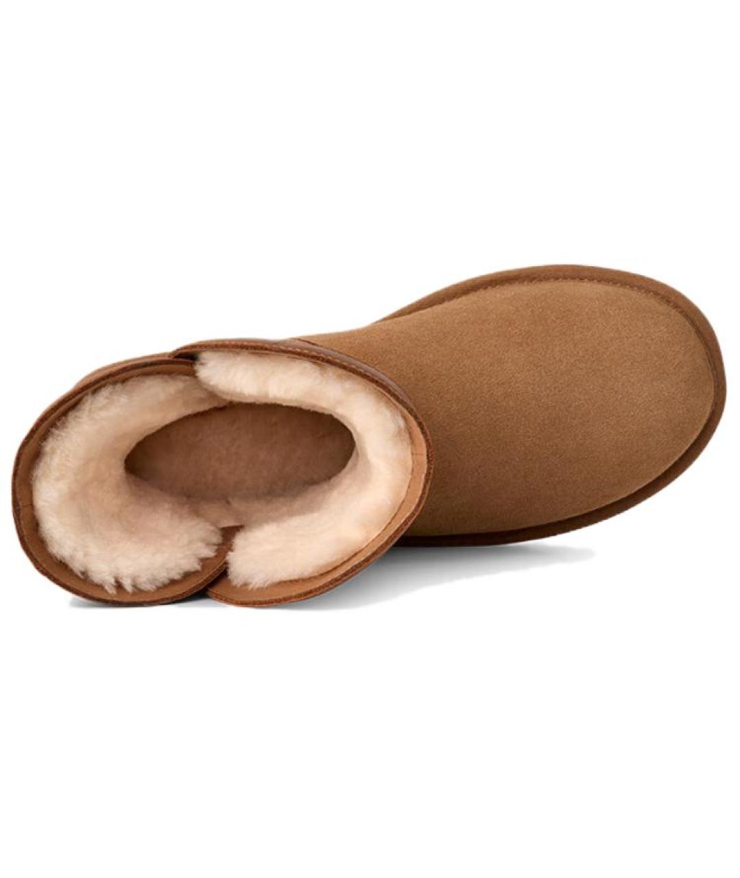 UGG AUSTRALIA Коричневые замшевые ботинки, фото 6