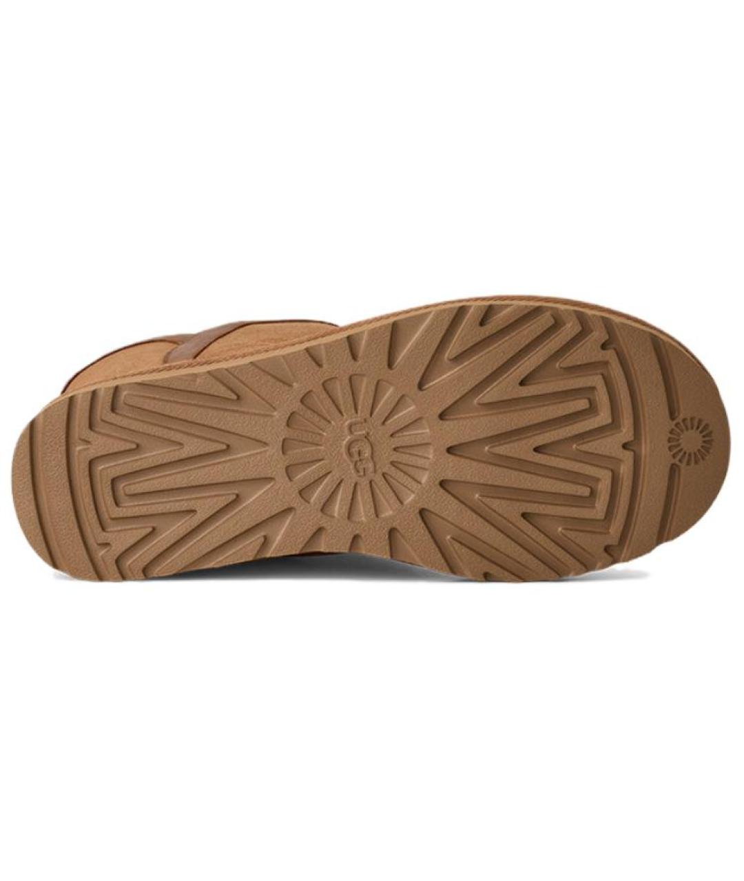 UGG AUSTRALIA Коричневые замшевые ботинки, фото 7