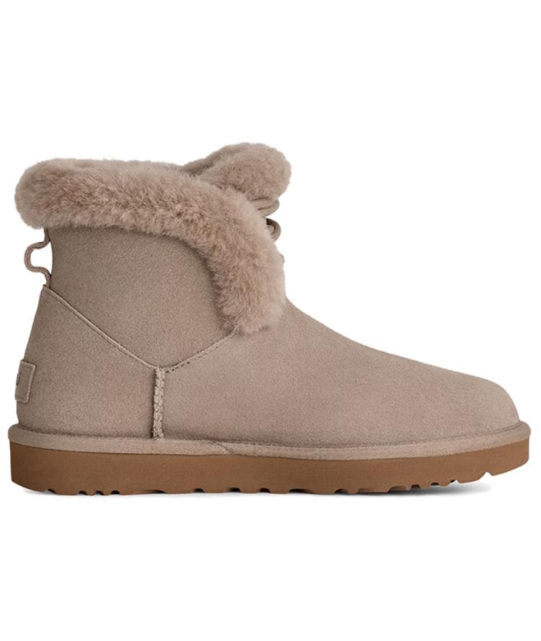UGG AUSTRALIA Серые замшевые ботинки, фото 1